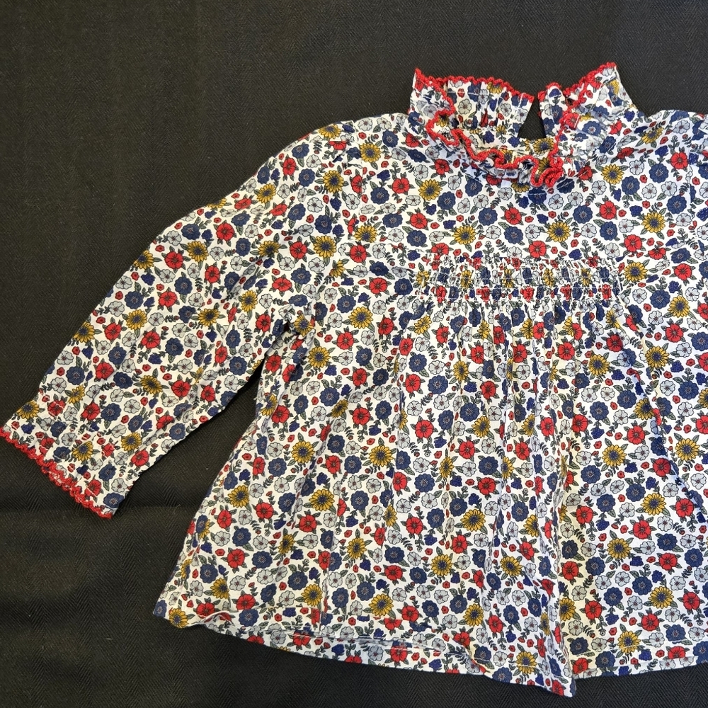 Monoprix Bout'chou organic cotton top, size 9 months